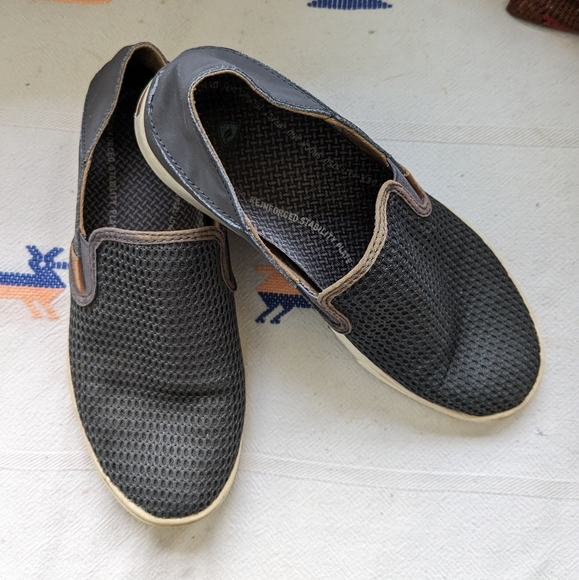 Olukai grey mesh slip on sneakers - Picture 1 of 5